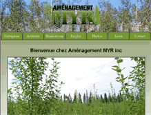 Tablet Screenshot of amenagementmyr.com